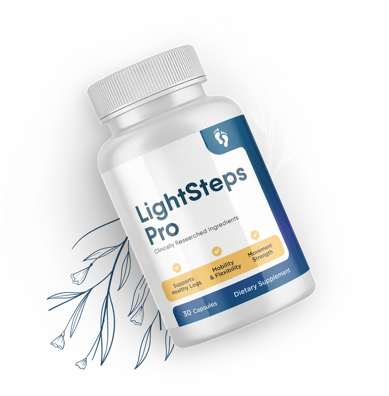 LightSteps Pro bottle of 30 capsules