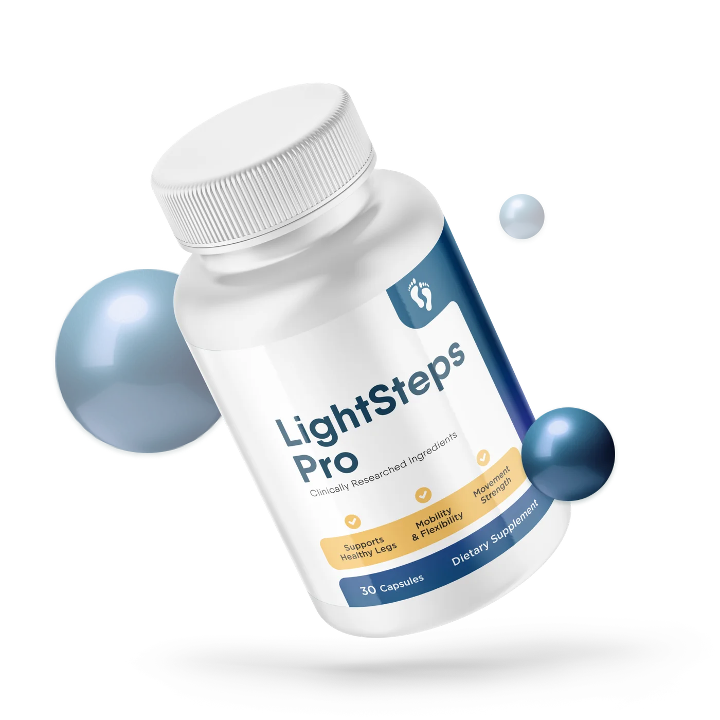 LightSteps Pro capsule bottle